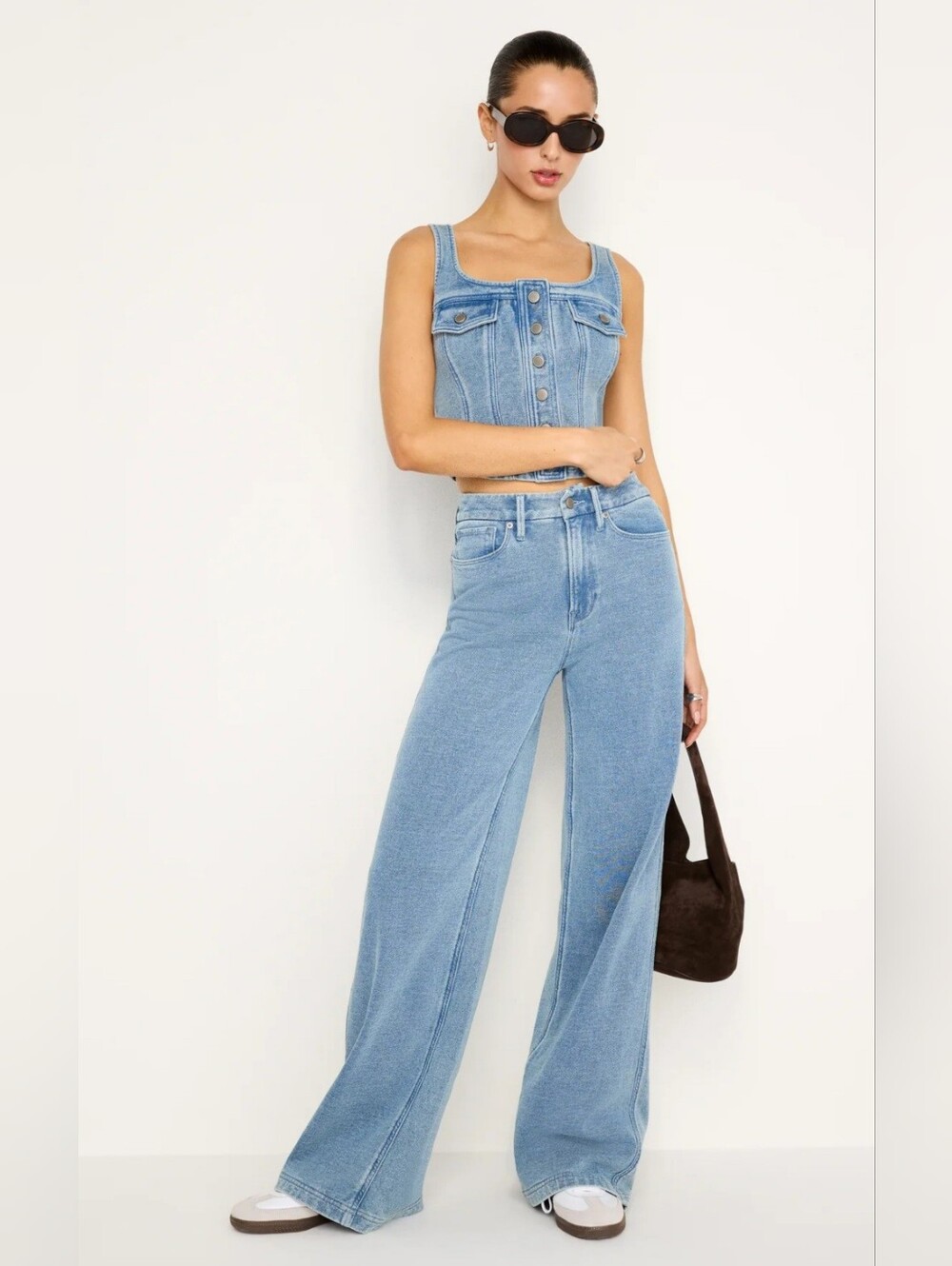 Good American Jeanius Good Ease Sweatpants